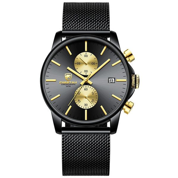 Fashion Sports Quartz Watches Leather Waterproof