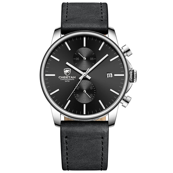 Fashion Sports Quartz Watches Leather Waterproof